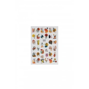 Su Bazlı Tırnak Sticker