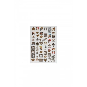 Su Bazlı Tırnak Sticker