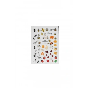Su Bazlı Tırnak Sticker