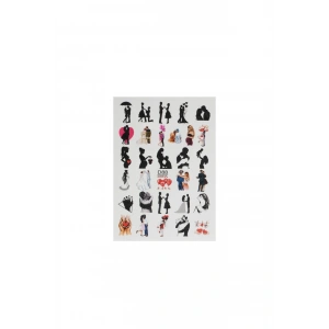 Su Bazlı Tırnak Sticker