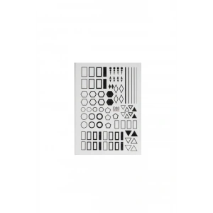 Su Bazlı Tırnak Sticker