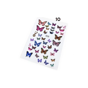 Tırnak Dövmesi Ve Sticker Nail Art Süsleme No:10