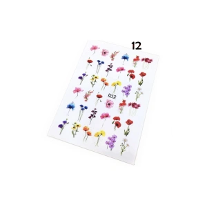 Tırnak Dövmesi Ve Sticker Nail Art Süsleme No:12