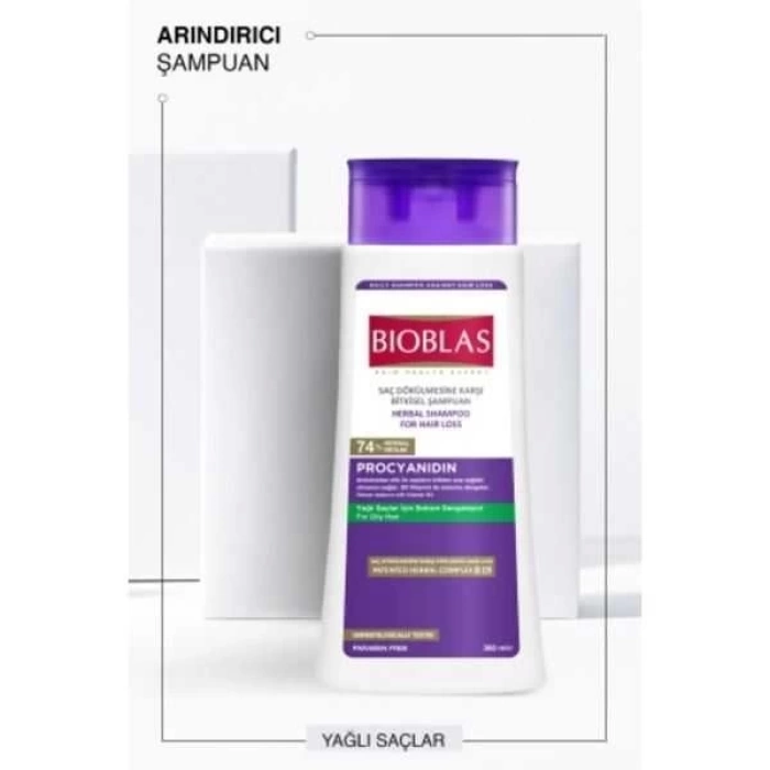 Bioblus Saç Dökülmesine Karşı Bitkisel Şampuan 360ml.