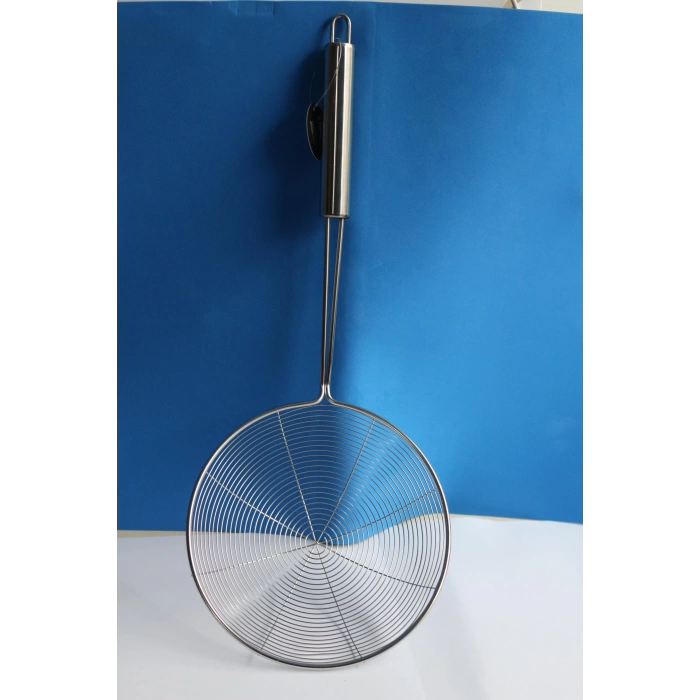 Çelik Yağ Kevgiri 18cm 76109