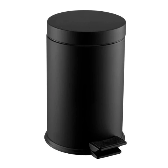 Cooker 12 Litre Siyah Pedallı Çöp Kovası