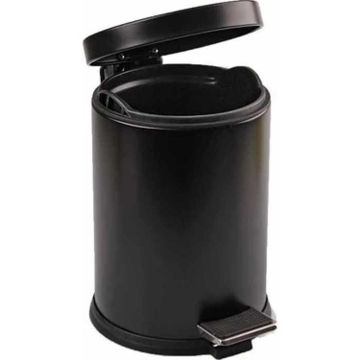 Cooker 3 Litre Siyah Pedallı Çöp Kovası