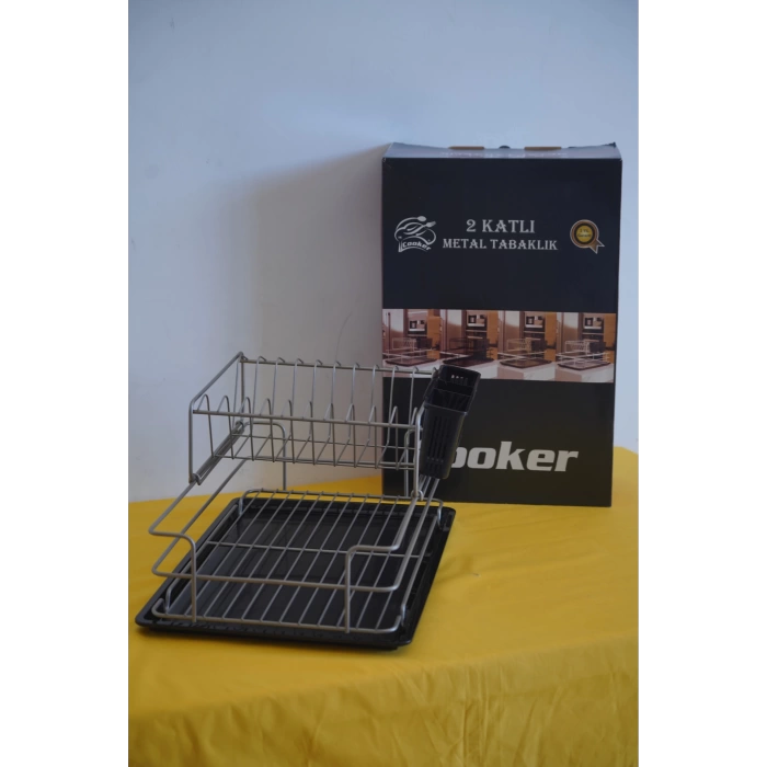 Cooker Metal 2 Katlı Tabaklık