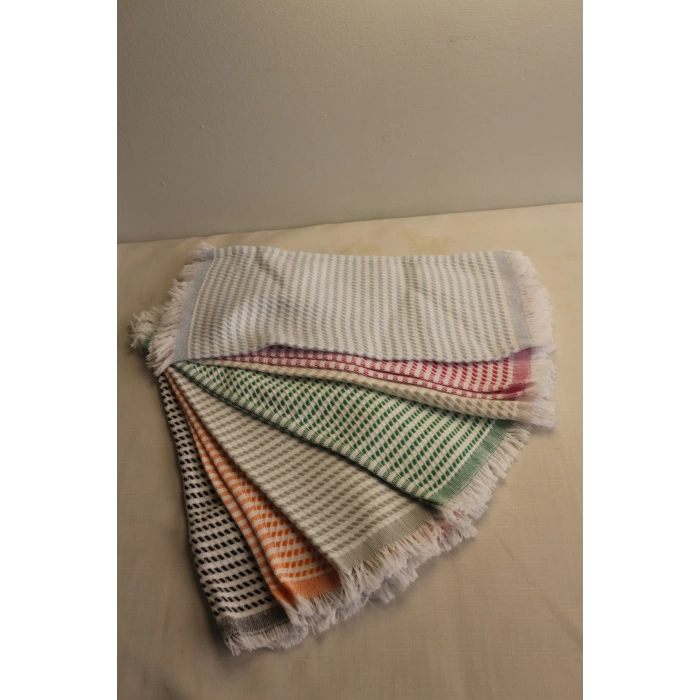 Durul 30X30 Buldan Otantik Saçaklı Peçete 7Li