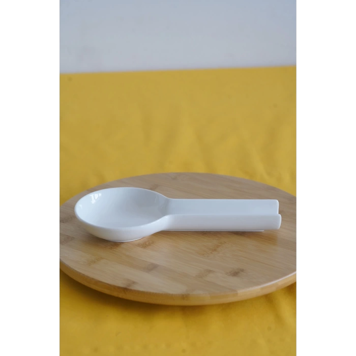 Gönül Beyaz Geniş Kaşıklık Kepçelik 24 cm