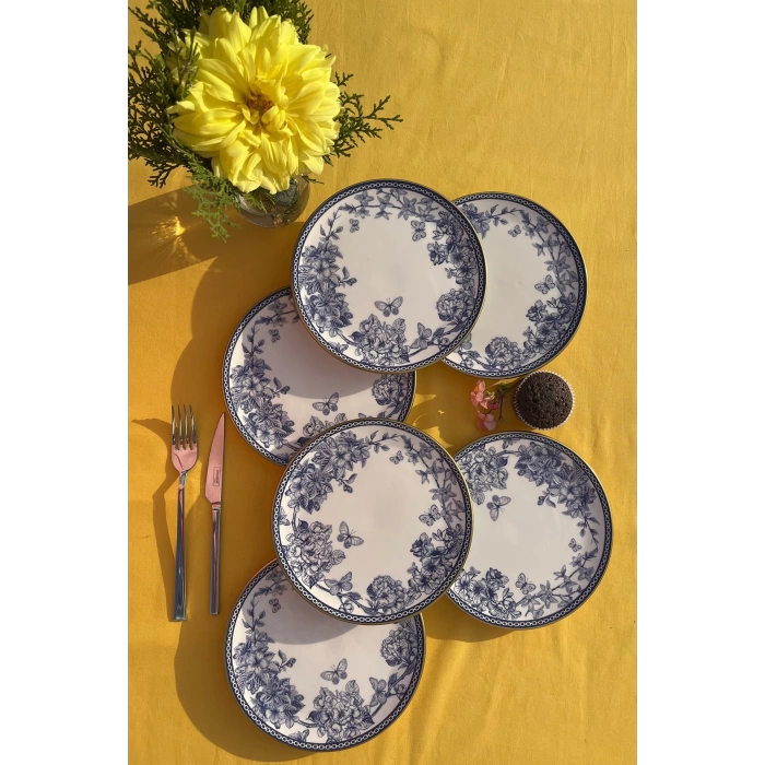 Gönül Spring Time 6lı Pasta Tabağı 20cm G4184