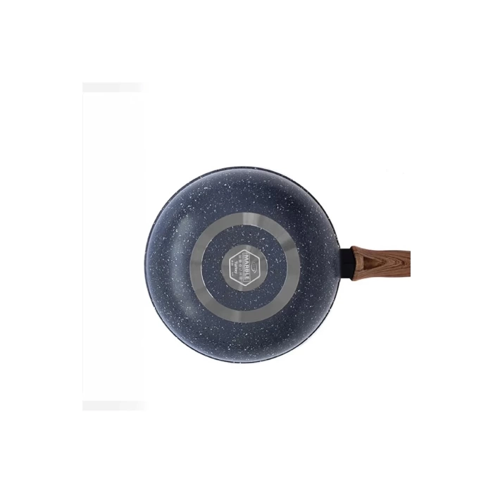 Leydi Marble Natura Granit Wok Tava 28 Cm