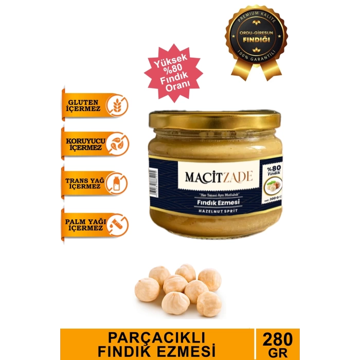 Macitzade Fındık Ezmesi 280 gr