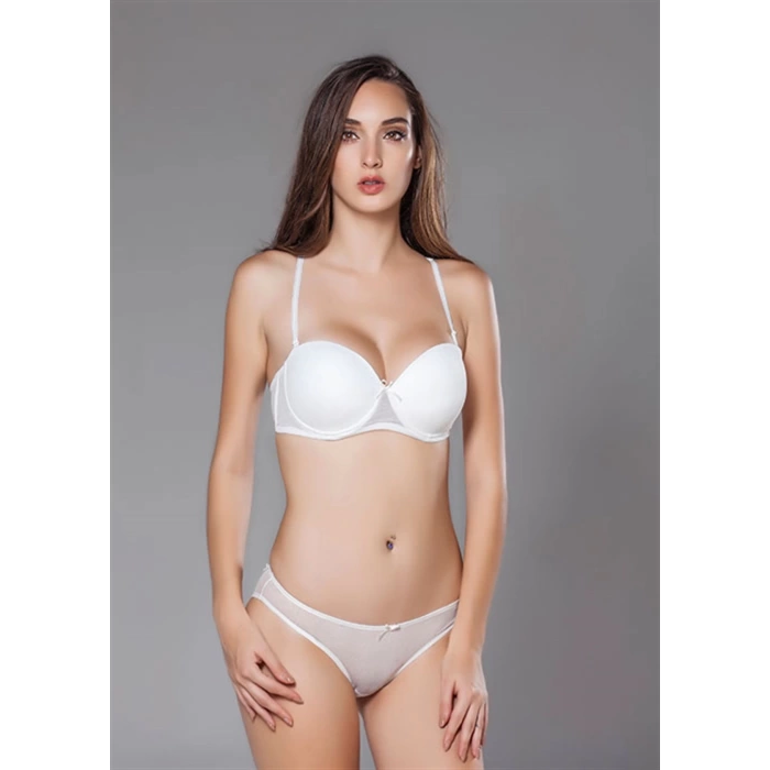 MOONLİGHT 277 Ekru Sütyen Takımı Extra Pedli
