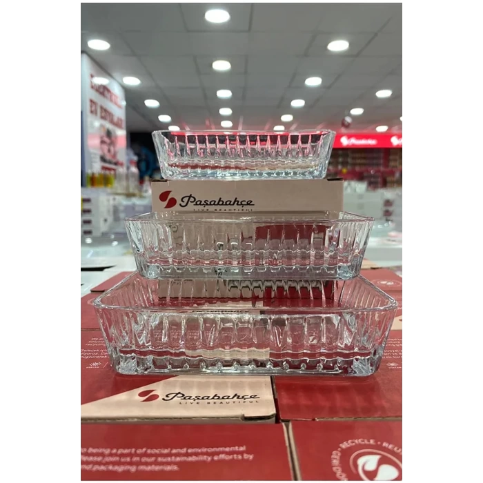 Paşabahçe Frezya 530323 Servis Tabak 3lü