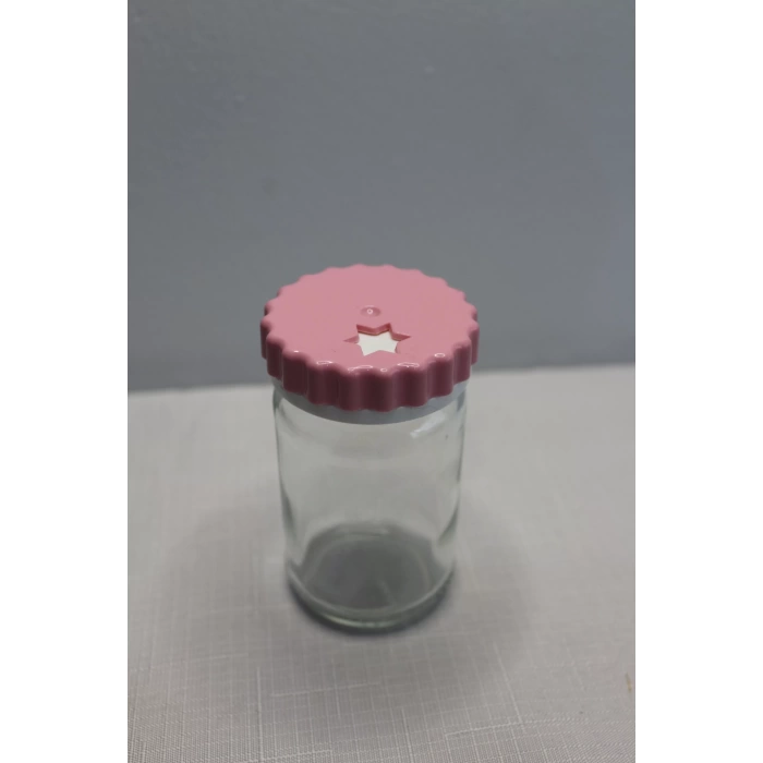 Pembe Kapaklı Yıldız Tuzluk 105cc