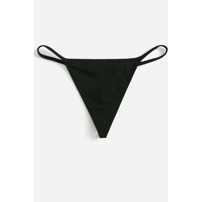 Sana Ne Lazımdı Arkası Sexy Yazılı Zincirli Fantezi Tanga Külot