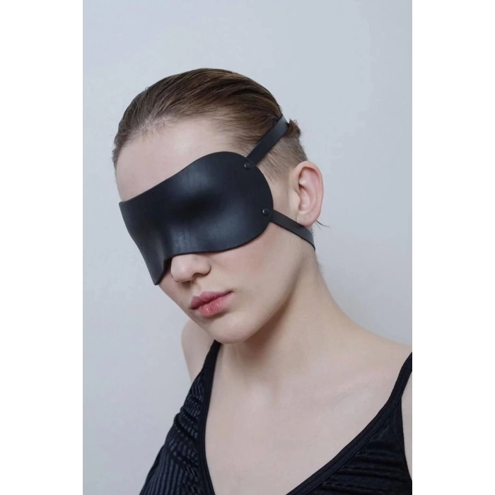 Sana Ne Lazımdı Düz Siyah Maske Uyku Gözlüğü