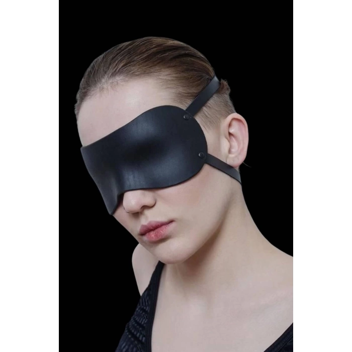 Sana Ne Lazımdı Düz Siyah Maske Uyku Gözlüğü