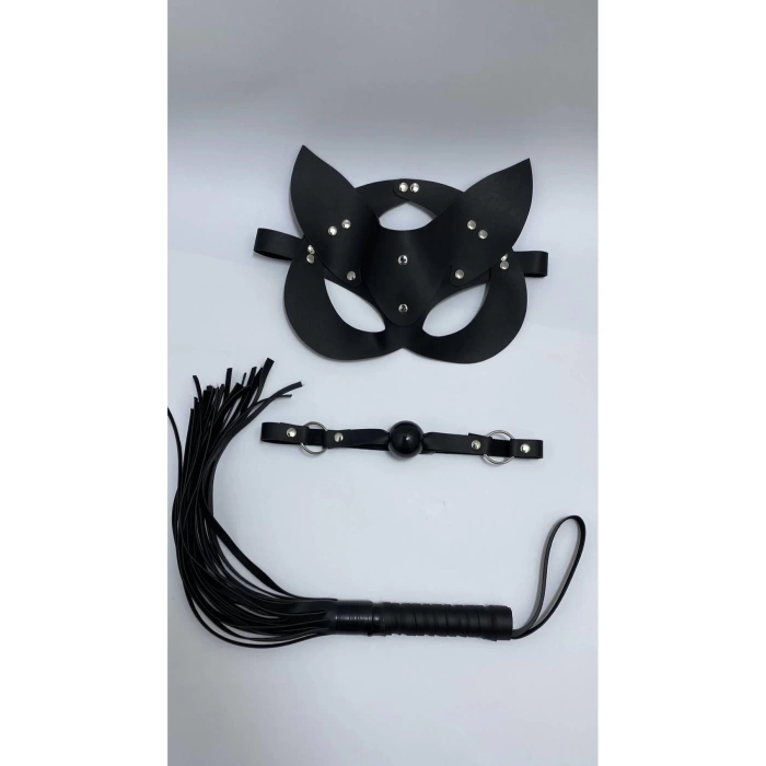 Sana Ne Lazımdı Siyah Maske Ağız Topu,3Lü Set
