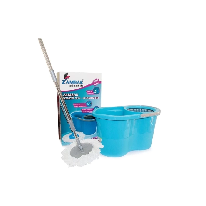 Zambak Temizlik Seti Dönerli Vileda Mop ZP-188