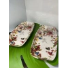 Dijital Baskılı 2li Dikdötgen Servis Tabağı 32cm 29cm
