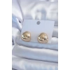 Gold Renk Pirinç Kadın Küpe