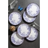 Gönül Spring Time 6lı Pasta Tabağı 20cm G4184