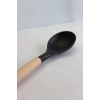 Ivory Bambu Saplı Silikon Kaşık