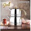 Kahramanlar Enza Mega Çaydanlık Gold Çaydanlık 1019G