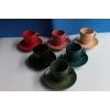 Magic 6lı Renkli Kahve Takımı Mat