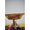 Metal Ayaklı Cam Şekerlik Meyvelik