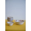 Mitra Dijital Baskılı 7li Çerezlik Kase