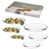 Paşabahçe 96501 İnvitation 3lü Oval Tabak Set