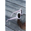 Pembe Renk Yuvarlak İskandinav Çocuk Gözlüğü