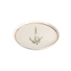 Porland Botanical Desen1 Düz Tabak 21cm