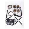 Sana Ne Lazımdı Deri Harness Leopar Set