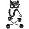 Sana Ne Lazımdı Maske Kırbaç Bileklik 5 Li Harness Deri Set
