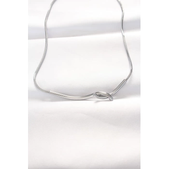 316L Çelik Silver Renk Kolye