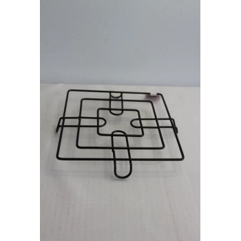 Balsa Ayaklı Metal Siyah Kare Nihale