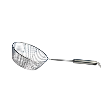 Çelik Derin Yağ Kevgiri 43cm