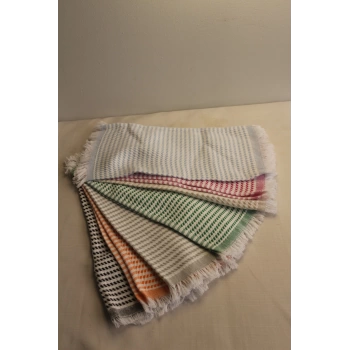 Durul 30X30 Buldan Otantik Saçaklı Peçete 7Li