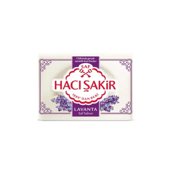 Hacı Şakir Saf Katı Banyo Sabunu Lavanta 150gr.
