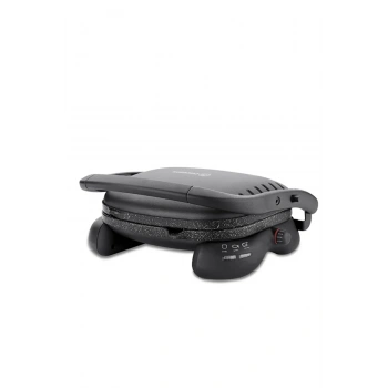 Korkmaz A324-06 Castron Siyah Tost Makinesi
