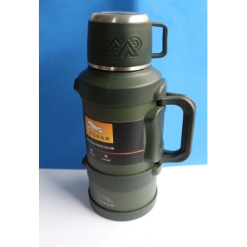 Leopar Çelik Kamp Termosu 3.2 lt. YK1420