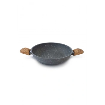 Leydi Marble Natura Granit Sahan Yumurta Tavası 18 Cm