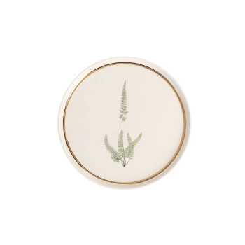 Porland Botanical Desen1 Düz Tabak 21cm