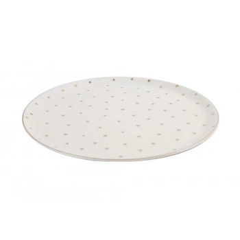 Porland Forest Yaldızlı Servis Tabağı 28cm