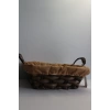 Clk Kare Kumaslı Hasır Sepet 22*8 1046