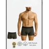 Sana Ne Lazımdı Pamuklu Düz Antrasit Renk Erkek Boxer